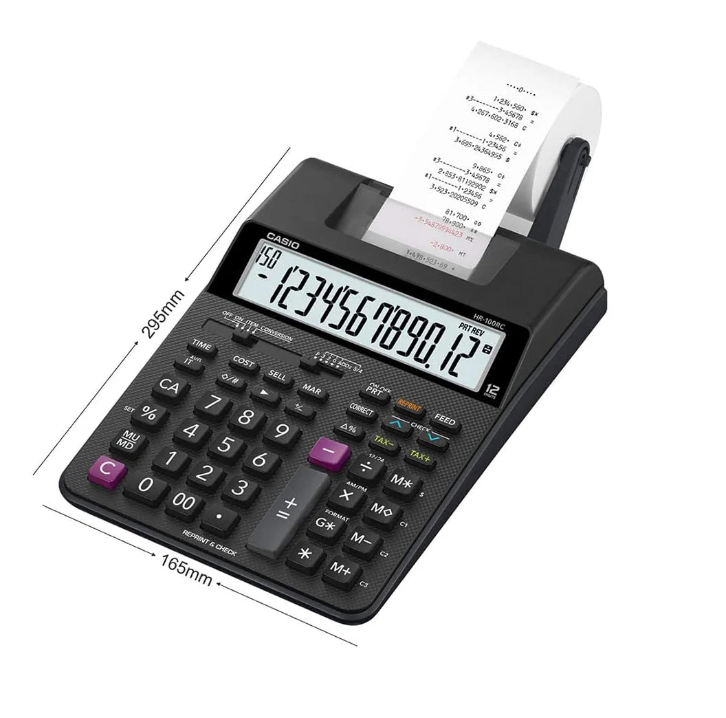 Sumadora Casio HR-100RC