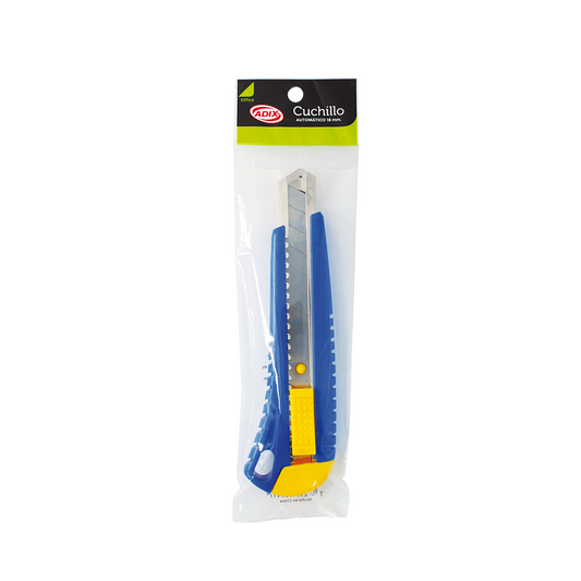 Cuchillo Seguro Automático 18 mm.
